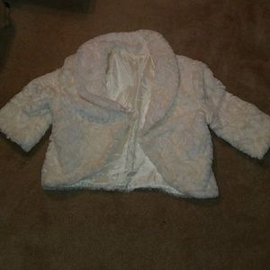 White Furry Overcoat